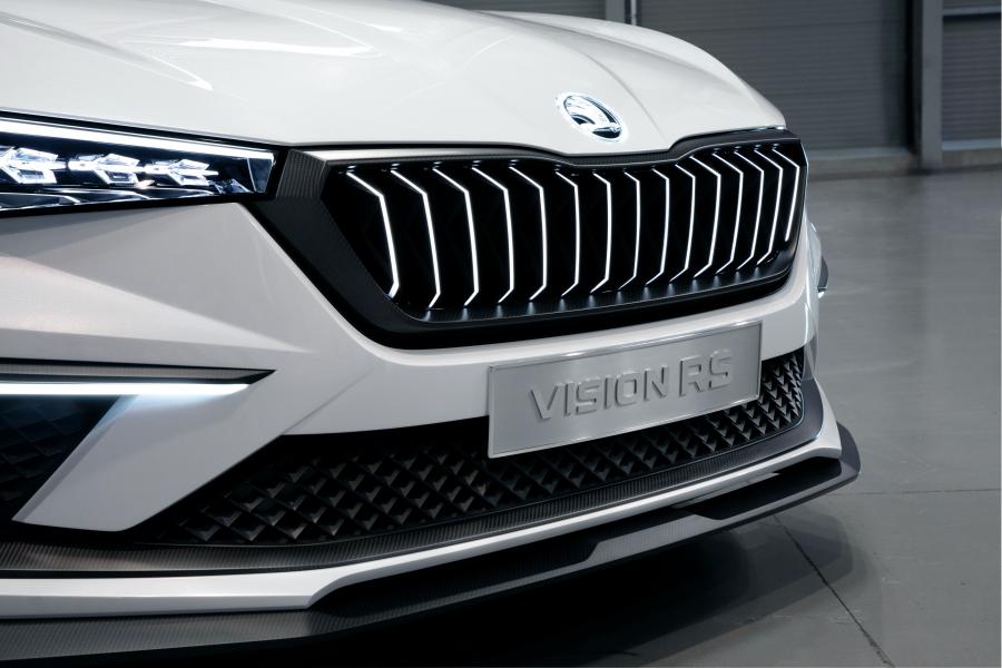 Детали экстерьера Skoda Vision RS 2018 года  (фото 37 из 37)